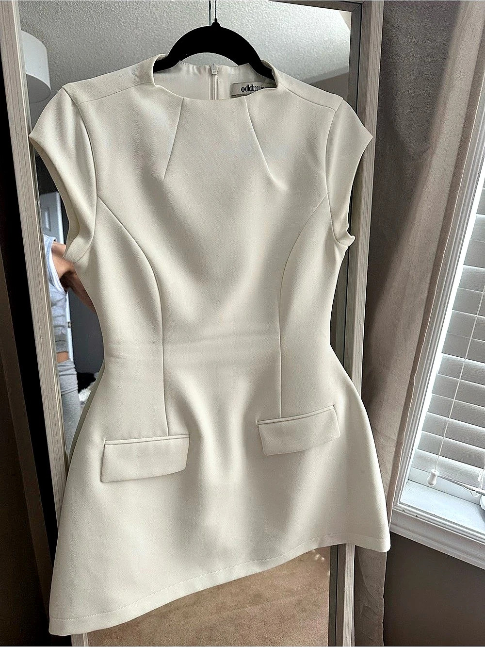 Odd Muse The Ultimate Muse Cap Sleeve Mini Dress White